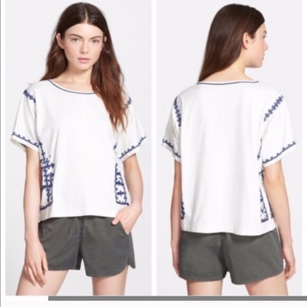 Madewell Cropped Shirt